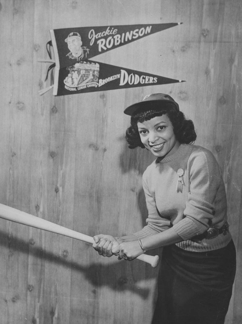 American actress Ruby Dee, who played baseball player Jackie Robinson's wife Rae in the biopic 'The Jackie Robinson Story,’ combined acting with activism during her long career. (Photo by FPG/Archive Photos/Getty Images)