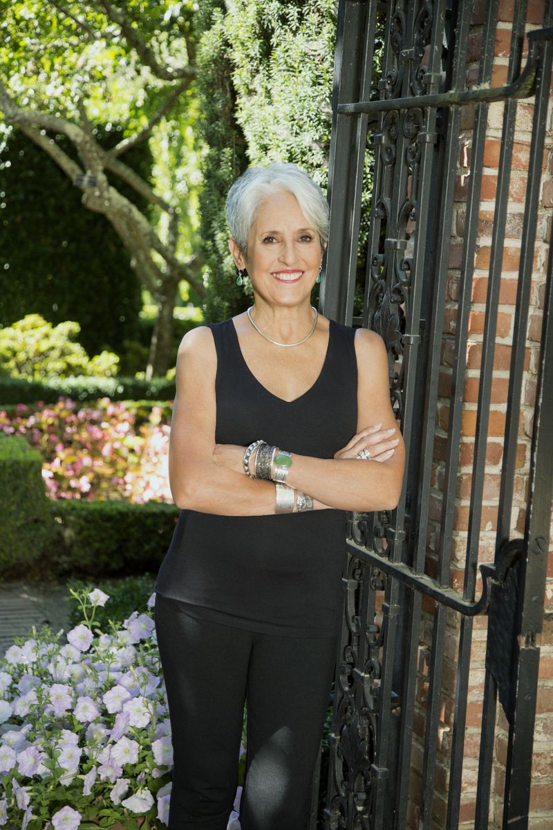 Joan Baez released her most recent album, "Whistle Down the Wind," in 2018. Photo: Dana Tynan