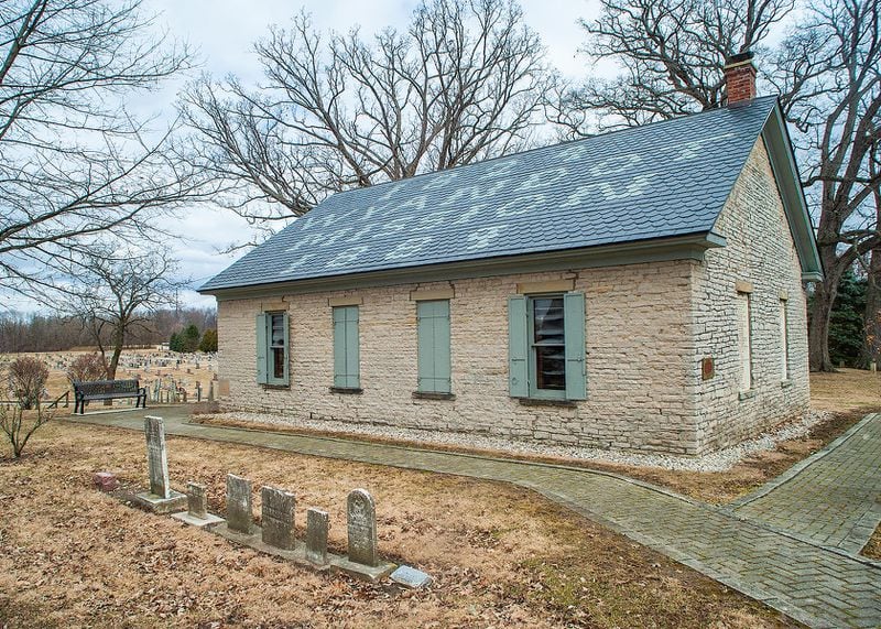A stone church built in 1824 and a cemetery are part of sacred land that the United Methodist Church returns on Saturday, September 21, 2019, to the Wyandotte Nation. (Photo: United Methodist Church Global Ministries)