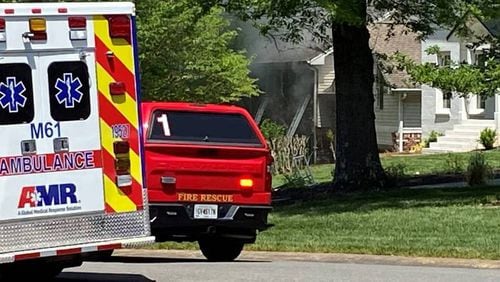 Fire and police officials are investigating a Dunwoody house fire after an explosion in the basement Wednesday afternoon.