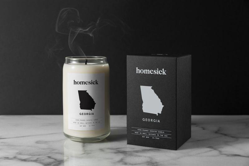 Homesick Candles, which has one for Georgia. CONTRIBUTED