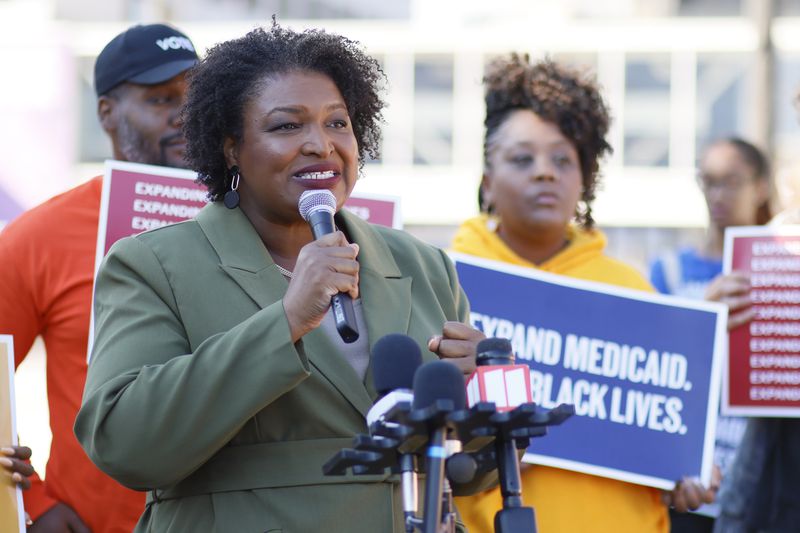 Democratic gubernatorial candidate Stacey Abrams has outlined dozens of policy proposals during this year's campaign, including many that echo her 2018 platform. Miguel Martinez / miguel.martinezjimenez@ajc.com