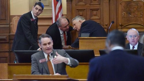 State Rep. Ed Setzler vouches for the "heartbeat bill." HYOSUB SHIN / HSHIN@AJC.COM