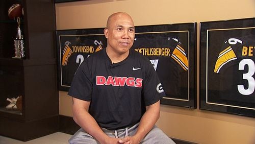 Hines Ward was a standout for the Bulldogs from 1994-97, earning All-SEC honors and, at the time, finished his college career as the team’s second all-time receiver with 144 receptions. He was named a semifinalist for the Pro Football Hall of Fame on Tuesday.