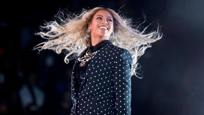 Beyonce visited her hometown of Houston to serve food and sponsor a lunch for Hurricane Harvey survivors Sept. 8.