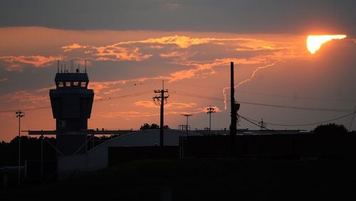 File photo of the control tower at Dobbins Air Reserve Base.