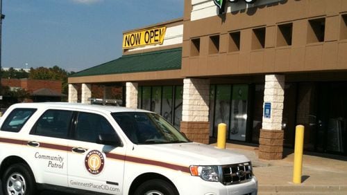 Gwinnett Place CID increases security patrols during the holidays for shoppers visiting more than 170 retail establishments. Courtesy Gwinnett Place CID