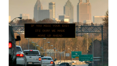 The Georgia Department of Transportation announced the winners of a contest to compose new highway safety messages.