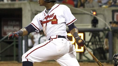 Ronald Acuna is pictured in a May game at Double-A Mississippi, where he was the youngest player in the Southern League. He was promoted last week to Triple-A Gwinnett and had a homer, two doubles and five hits in his first three games at the higher level. (Photo Ed Gardner, Mississippi Braves)