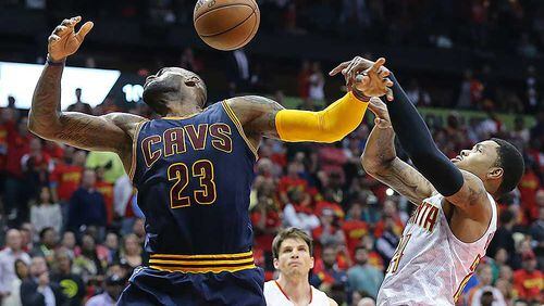 The Hawks will host the Cavaliers on Oct. 10. Curtis Compton / ccompton@ajc.com