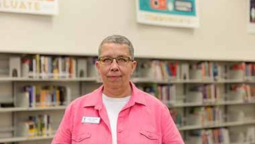 Karen Vaught, a language arts and ESOL (English as a Second Language) teacher at GIVE Center West in Gwinnett County, has been named the 2019-20 Georgia Alternative Teacher of the Year by the Georgia Association of Alternative Education. PHOTO COURTESY OF GWINNETT COUNTY PUBLIC SCHOOLS