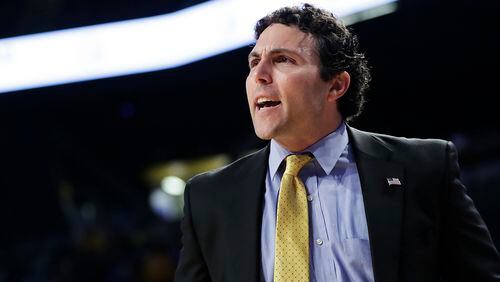 Former Memphis coach Josh Pastner has been asked to turn around a struggling program at Georgia Tech. (AP photo)