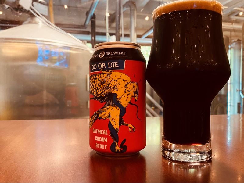 Orpheus Brewing's Do or Die was an oatmeal cream stout. The brewery closed this year. Bob Townsend for The Atlanta Journal-Constitution