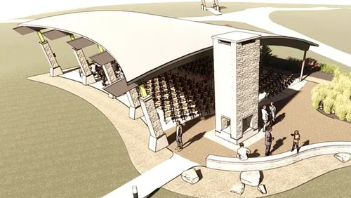 A new corporate/wedding pavilion is planned for Nash Farm Park in Hampton.