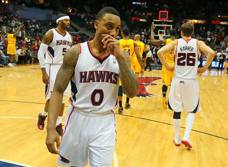 Would the Hawks dump JT the PG? Don't think so. (Curtis Compton/AJC)