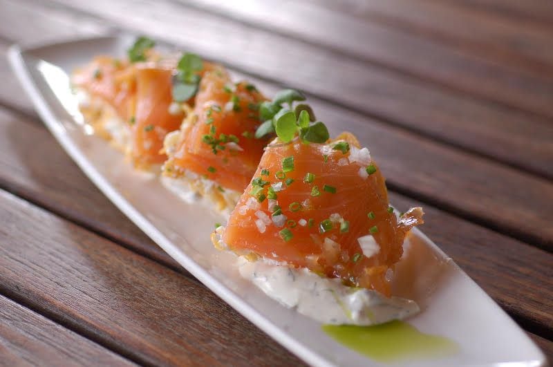 Rich in flavor from top to bottom, Canoe's infamous cold-smoked salmon has been on the menu since the restaurant opened in 1995.
Courtesy of Green Olive Media
