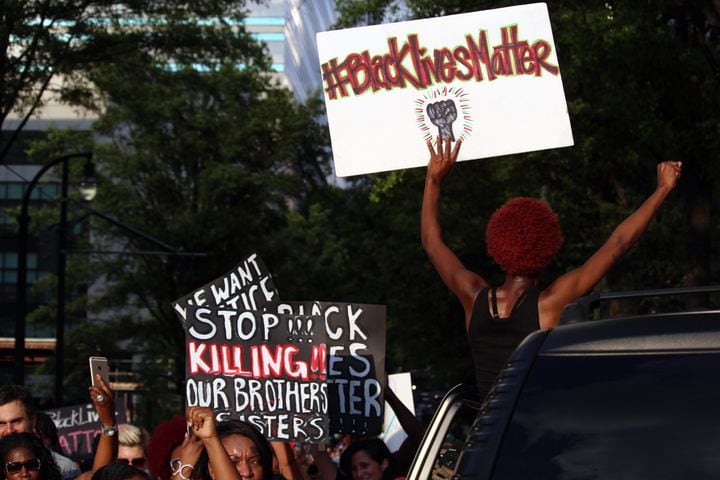 Friday demonstrations in Atlanta