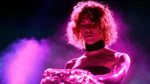 Sophie performs during the Coachella Valley Music And Arts Festival on April 19, 2019, in Indio, California.