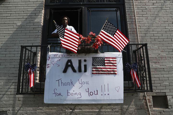 Photos: World's final farewell to Muhammad Ali View All