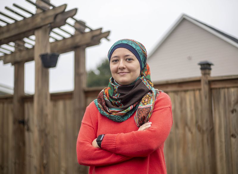 Ruwa Romman, a 29-year-old Democrat, will become the first Muslim woman elected to the Georgia General Assembly. (Alyssa Pointer/AJC)