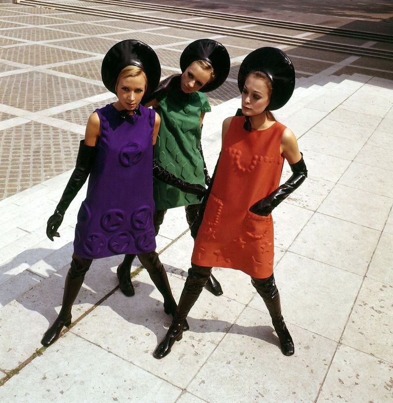 Pierre Cardin Cardine dresses, haute couture collection, 1968. CONTRIBUTED BY ©ARCHIVES PIERRE CARDIN