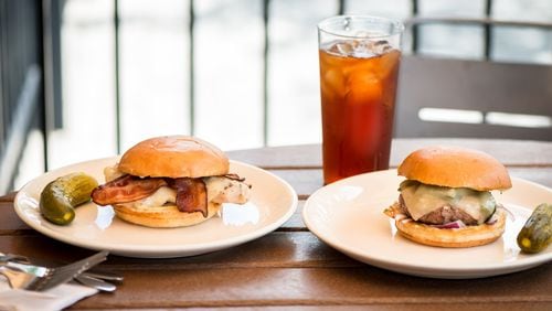 The Funky Chicken sandwich and The Burger are favorites at Muss & Turner’s. MIA YAKEL