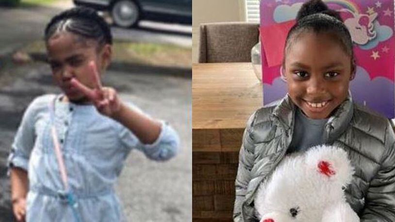 Secoriea Turner, left, and Kennedy Maxie were among the youngest victims of gunfire in Atlanta in 2020.