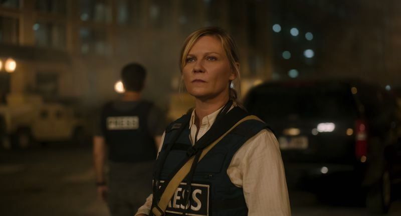 Kirsten Dunst portrays a numb war photographer in the hotly anticipated "Civil War."
(Courtesy of A24)
