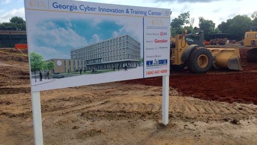 Former Gov. Nathan Deal says the Georgia Cyber Innovation and Training Center in Augusta will place the state on the frontlines of the critical fight to combat cybercrime. (J. SCOTT TRUBEY/strubey@ajc.com)