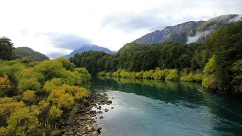 The Futaleufu River is well known for white-water rafting in Patagonia, southern Chile. (Martin Schneiter/Dreamstime/TNS)