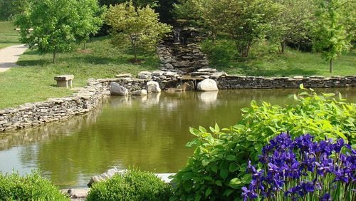 Yuko-en on the Elkhorn is a 5-plus acre garden featuring Bluegrass landscaping framed in a Japanese style stroll garden. (Courtesy Georgetown/Scott CountyTourism/TNS)