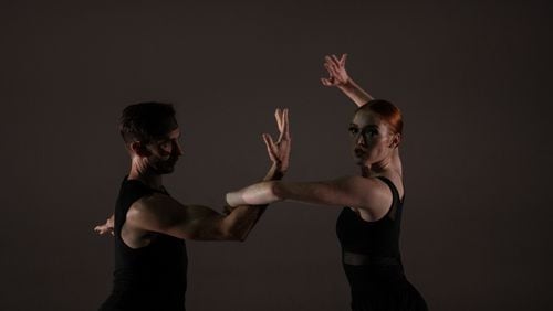 Christian Clark and Elizabeth Labovitz shift from traditional to modern ballet movements in “Devotion & Dreams.” Photo: Christina Massad