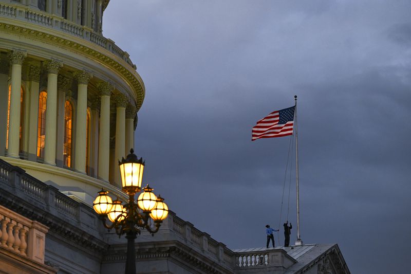 The U.S. Capitol building in Washington. The House and Senate remain in recess. (Kenny Holston/The New York Times)