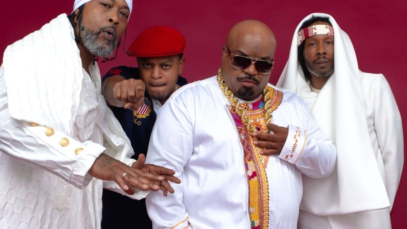 Atlanta's Goodie Mob (from left) - Khujo, T-Mo, CeeLo Green and Big Gipp - released their first new album in seven years, "Survival Kit," on Nov. 13, 2020.