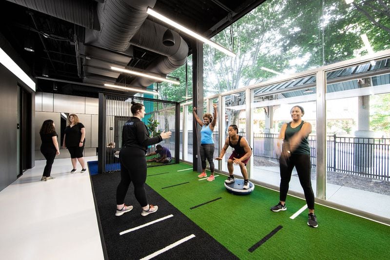 A team of over a dozen fitness trainers and group exercise instructors host a variety of levels and classes at Clarity.