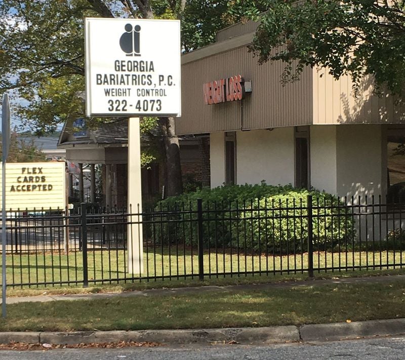 The main office for Georgia Bariatrics on Macon Road in Columbus.
