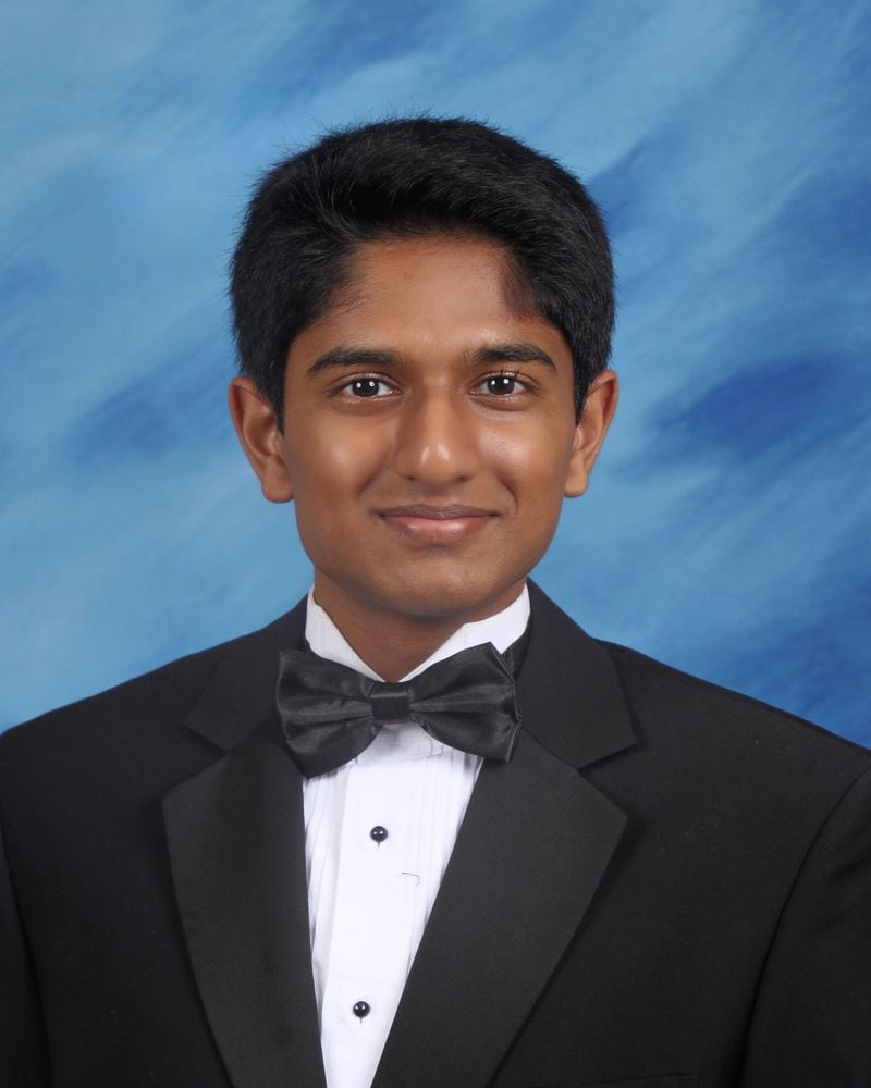 Rahul Gudapati, valedictorian at Alpharetta High School. (Courtesy photo)
