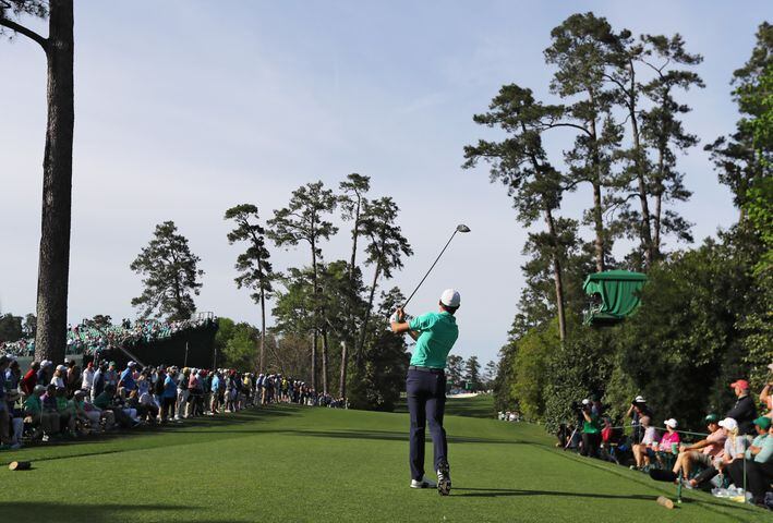 2018 Masters Tournament: First-round play