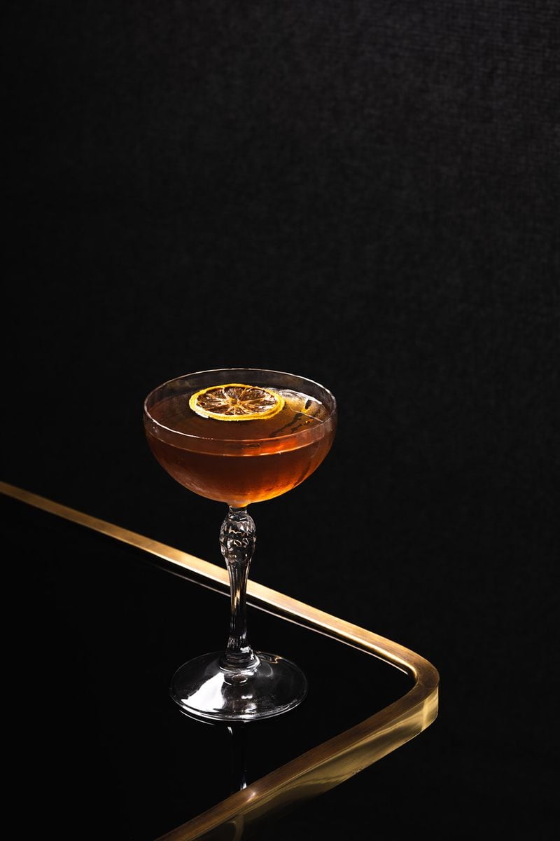 The Waldorf cocktail at Brassica is a classic that speaks to the Waldorf Astoria's legendary status in the hospitality industry. Courtesy of Waldorf Astoria Atlanta Buckhead