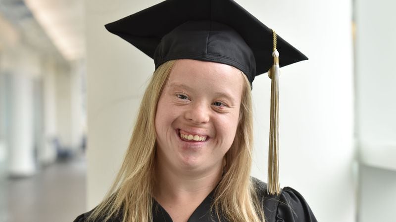 Alex Goodman, first graduating class of EXCEL program for students with mild intellectual and developmental disabilities at Georgia Tech's Scheller College of Business.