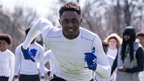 Westlake High tight end Leo Blackburn, who announced his commitment to Georgia Tech on May 27, 2020. (247Sports)