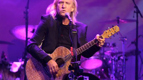Life's been good for Joe Walsh, and he'll show you how on Friday. Photo: AP
