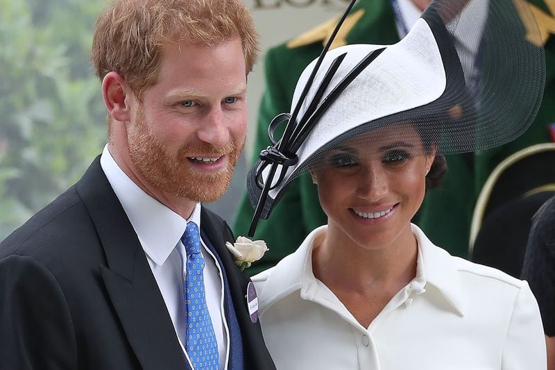 Duchess Meghan got a chance to present her first trophy as a royal on June 19, 2018, on the opening day of Royal Ascot week, when she accompanied Prince Harry and a host of other royals to the famous horse-racing meet. The new Duke and Duchess of Sussex presented the trophy for the St James's Palace Stakes race.