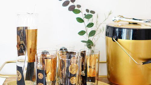 Atlanta-based Cocktail Commons sells vintage and modern glass and barware online. Photo: Maddie Richardson