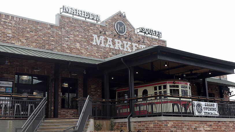 Opened in early 2019, Marietta Square Market has 18 vendors and space for two more. Courtesy of Marietta Square Market
