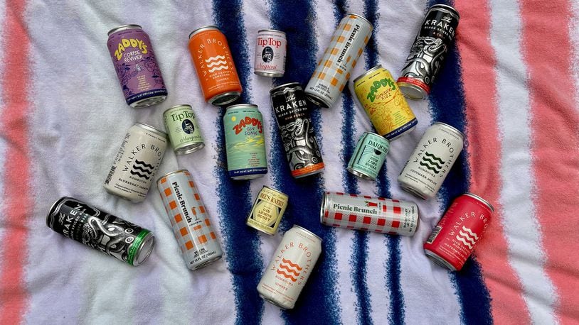 A variety of ready-to-drink spirits are available in a can. Angela Hansberger for The Atlanta Journal-Constitution