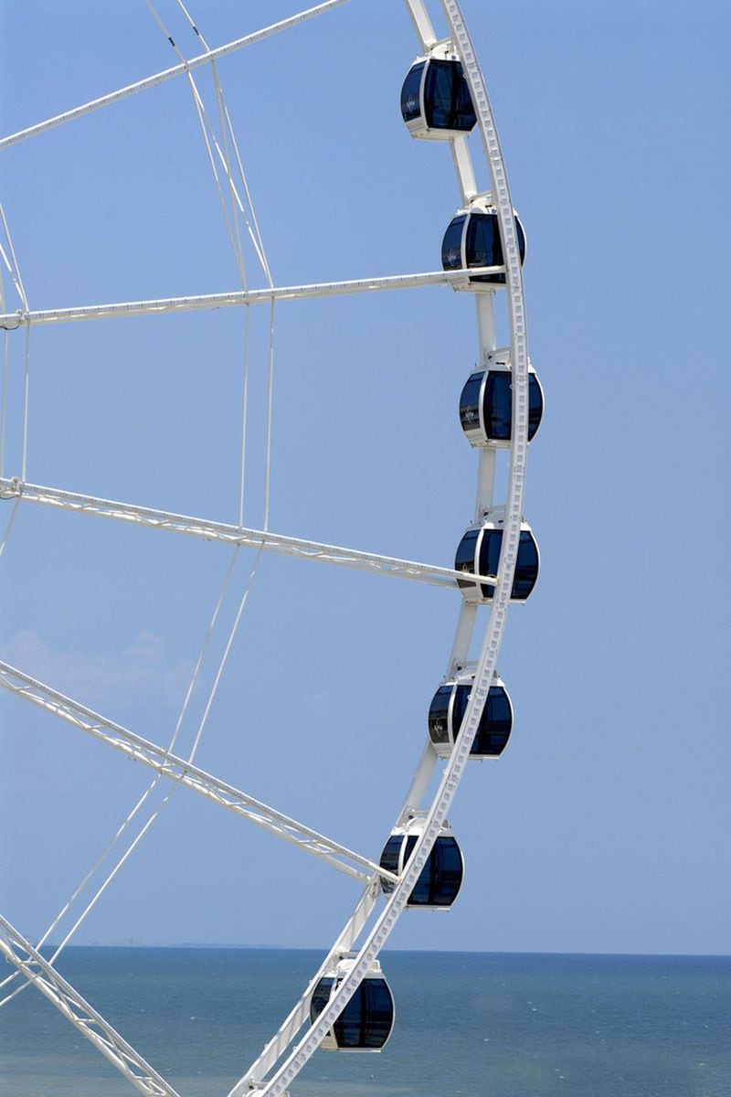 SkyWheel in Pier Park at Panama City Beach, Fla., is scheduled to open this month. Contributed