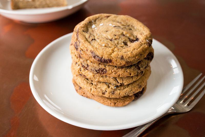  It's a chocolate chip cookie kind of day. Whip up a batch of whole wheat double chocolate chip cookies using 8Arm's Sarah Dodge's recipe. / Photo credit- Mia Yakel