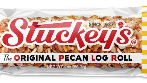 Original pecan log roll from Stuckey’s. Courtesy of Stuckey’s