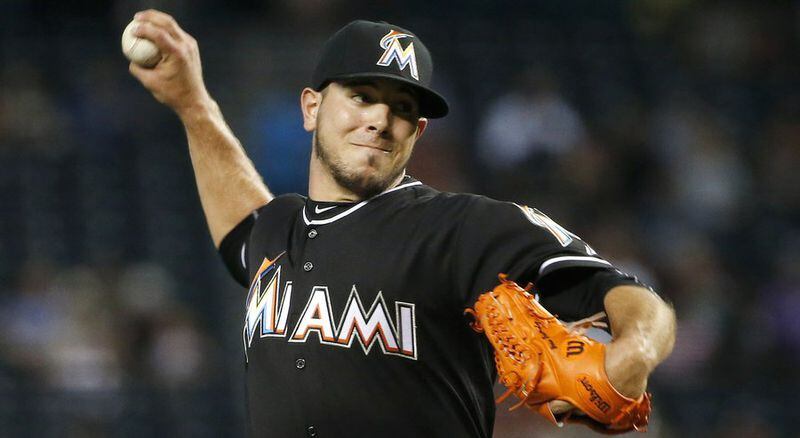 Marlins ace Jose Fernandez, once again one of the game's dominant pitchers after returning last month from Tommy John surgery, faces Julio Teheran in a Friday night matchup at Turner Field. (AP photo)